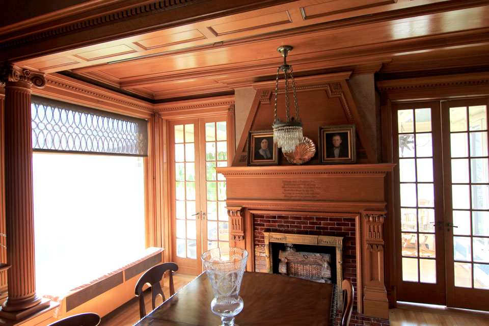 McCandless Golden Oak Dining Room