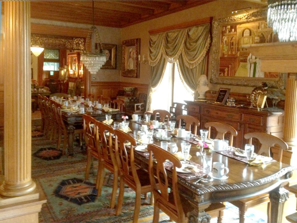 McCandless Golden Oak Dining Room